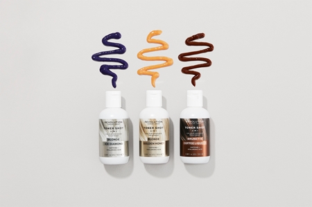 Revolution Haircare Toner Shot Blonde Golden Honey θρεπτική τονωτική μάσκα 3 σε 1