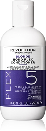 Revolution Haircare Plex Blonde No.5 Bond Conditioner intensive Haarkur für trockenes und beschädigtes Haar