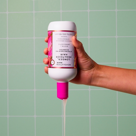 Revolution Haircare Longer, Healthier Șampon pentru fortificare și revitalizare pentru păr lung