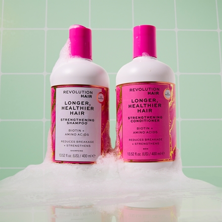 Revolution Haircare Longer, Healthier Șampon pentru fortificare și revitalizare pentru păr lung