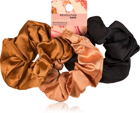Revolution Haircare Satin Scrunchie gumičky do vlasů