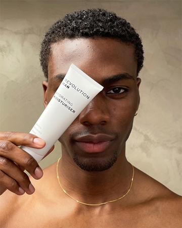 Revolution Man Hydrating feuchtigkeitsspendende Gesichtscreme mit beruhigender Wirkung