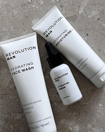 Revolution Man Hydrating feuchtigkeitsspendende Gesichtscreme mit beruhigender Wirkung