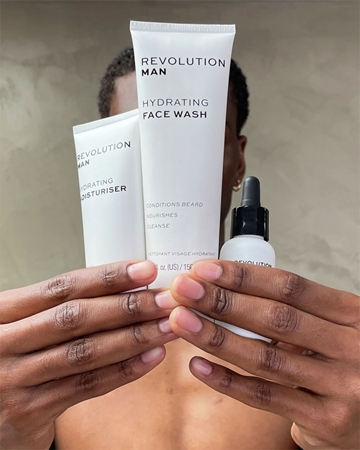 Revolution Man Pore Clearing Cleansing Gel for hydration and pore minimising