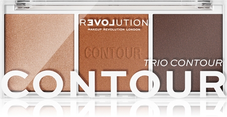 Revolution Relove Colour Play Contour Trio Palette Palete konturēšanai