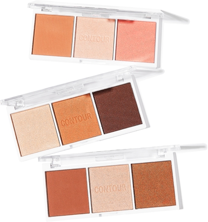 Revolution Relove Colour Play Contour Trio Palette Palete konturēšanai