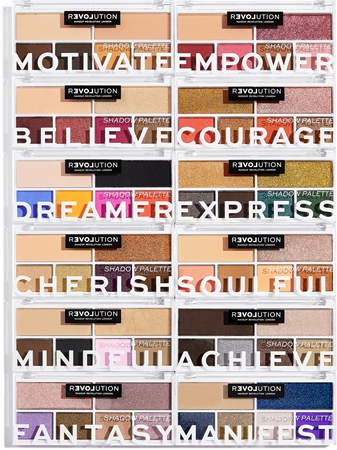 Revolution Relove Colour Play Øjenskygge palette