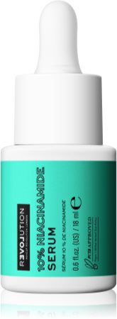 Revolution Relove Niacinamide 10% sérum calmante para pele oleosa e problemática