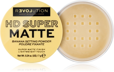 Revolution Relove HD Super Matte transparentný fixačný púder s matným efektom