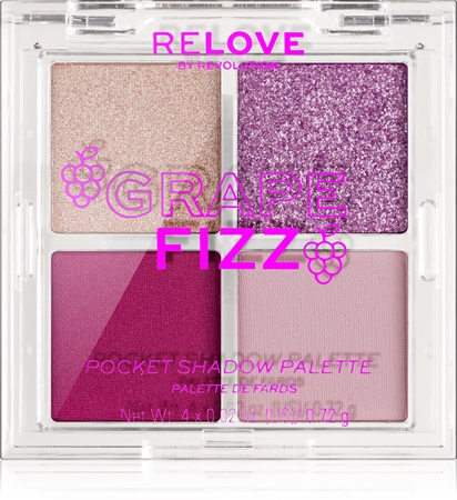 Revolution Relove Pocket Palette палетка тіней для очей