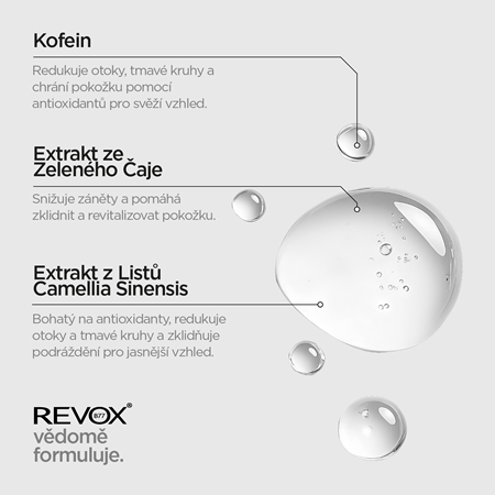 Revox B77 JUST Caffeine 5% sérum na oční okolí s kofeinem