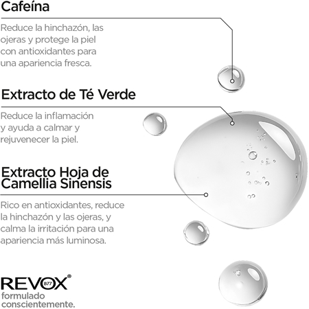 Revox B77 JUST Caffeine 5% sérum para contorno de ojos con cafeína