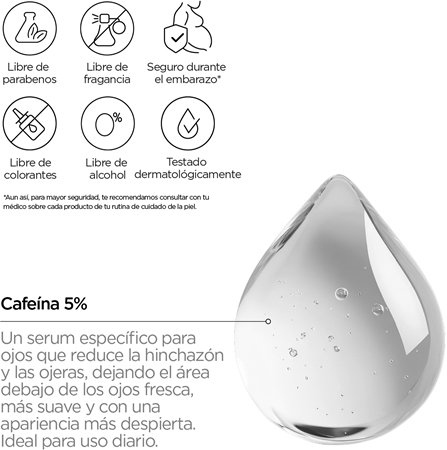 Revox B77 JUST Caffeine 5% sérum para contorno de ojos con cafeína