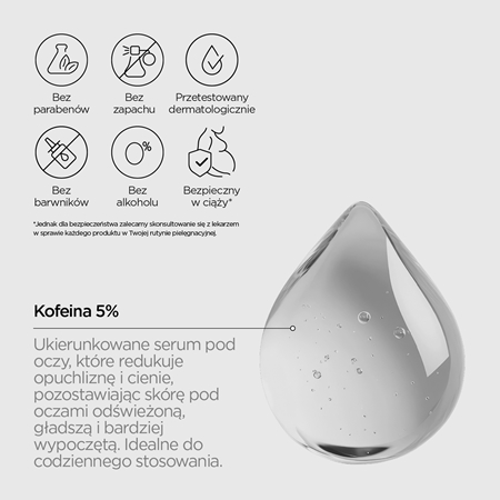 Revox B77 JUST Caffeine 5% serum do okolic oczu z kofeiną