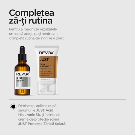 Revox B77 JUST Caffeine 5% ser pentru ochi cu cafeina