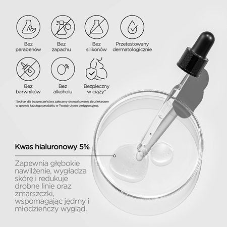 Revox B77 Just Hyaluronic Acid 5% fluid nawilżający do twarzy i szyi