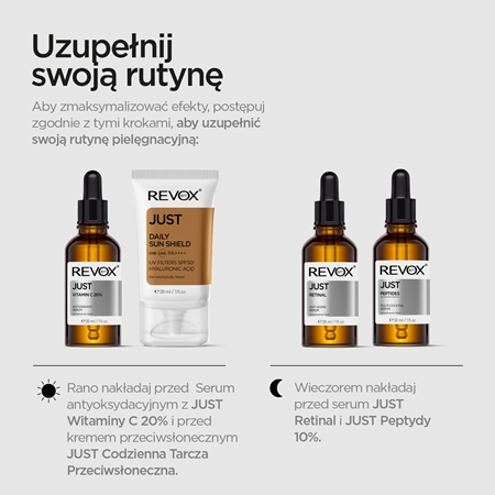 Revox B77 Just Hyaluronic Acid 5% fluid nawilżający do twarzy i szyi