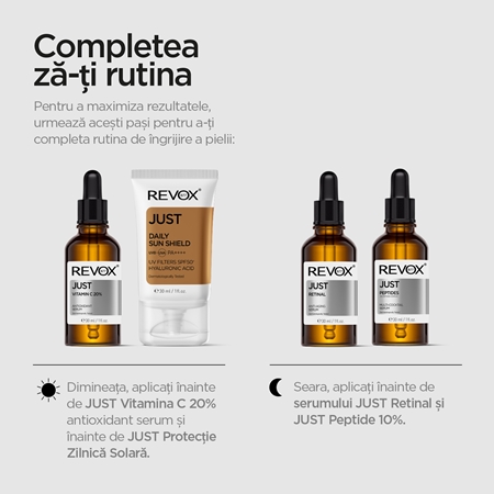Revox B77 Just Hyaluronic Acid 5% fluid hidratant pentru față și gât