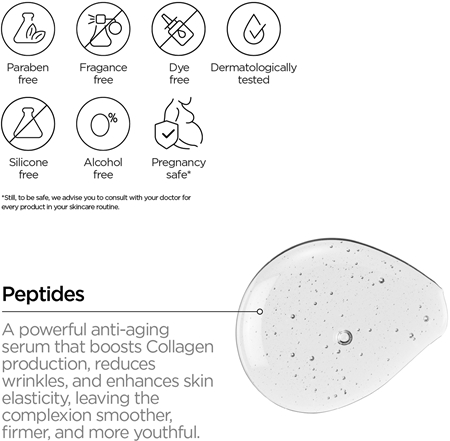 Revox B77 Just Peptides 10% sérum visage raffermissant avec des peptides