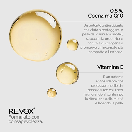 Revox B77 JUST Coenzyme Q10 siero anti-age con coenzima Q10