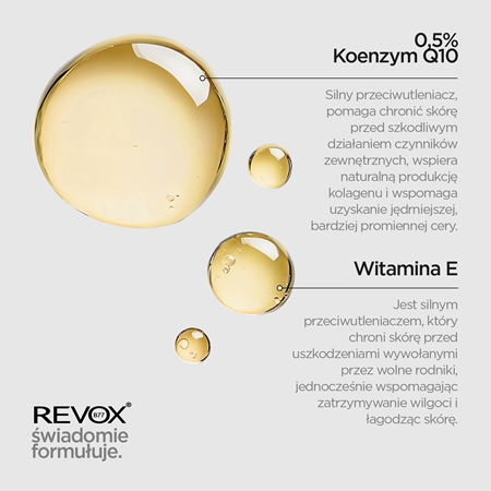 Revox B77 JUST Coenzyme Q10 serum przeciw starzeniu się skóry z koenzymem Q10