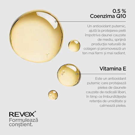 Revox B77 JUST Coenzyme Q10 ser facial anti-îmbătrânire cu coenzima Q10