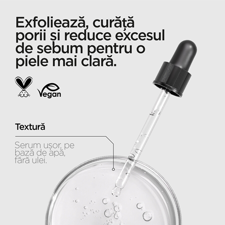 Revox B77 JUST Salicylic Acid 2% serum cu efect exfoliant faciale