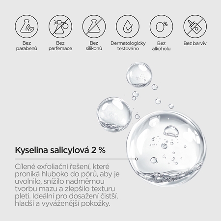 Revox B77 Just Salicylic Acid 2% exfoliační peelingové sérum na obličej