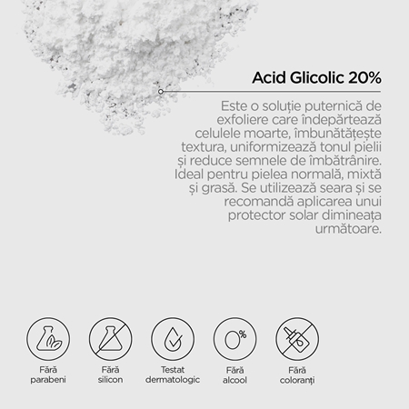 Revox B77 Just Glycolic Acid 20% ser exfoliant de netezire faciale