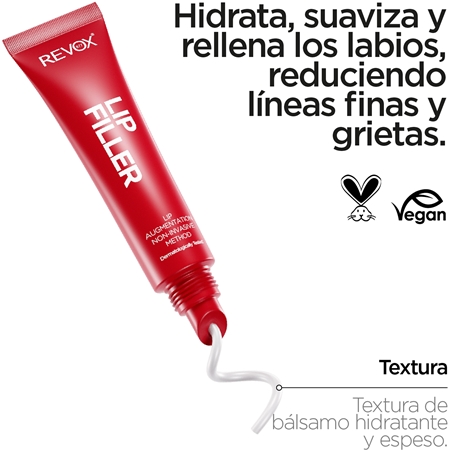 Revox B77 Lip Filler Hyaluronic Acid bálsamo hidratante para labios para aumentar volumen