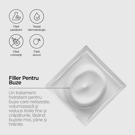 Revox B77 Lip Filler Hyaluronic Acid Balsam de buze hidratant pentru volum maxim