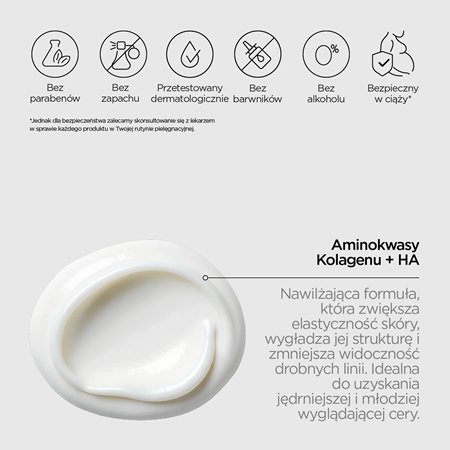 Revox B77 JUST Collagen Amino Acids + HA emulsja nawilżająca do twarzy i szyi