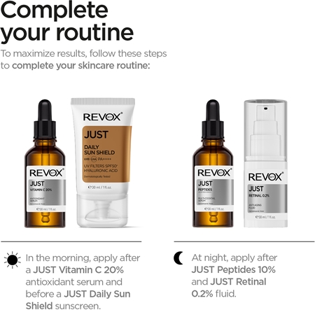Revox B77 JUST Collagen Amino Acids + HA hydrating emulsion for face and neck