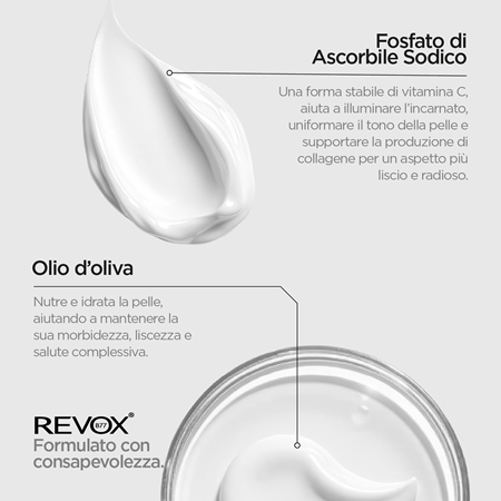 Revox B77 JUST Vitamin C 2% Suspension crema idratante illuminante per viso e collo