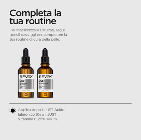 Revox B77 JUST Daily Sun Shield crema protettiva viso SPF 50+