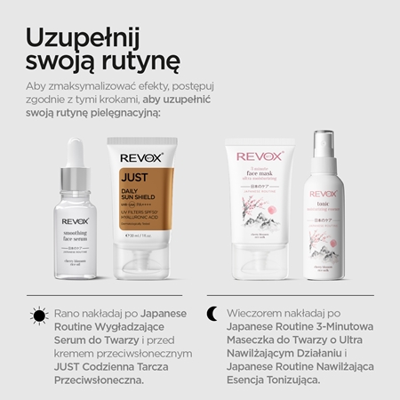 Revox B77 Japanese Routine Face Cream Light Texture lekki krem nawilżający do twarzy