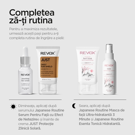 Revox B77 Japanese Routine Face Cream Light Texture crema hidratanta usoara faciale