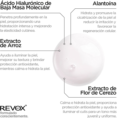 Revox B77 Japanese Routine Smoothing Face Serum sérum facial con efecto alisador