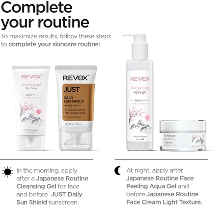 Revox B77 Japanese Routine Smoothing Face Serum Gladmakende Gezichtsserum
