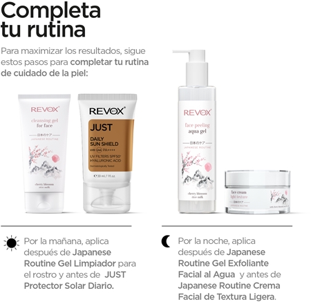 Revox B77 Japanese Routine Smoothing Face Serum sérum facial con efecto alisador