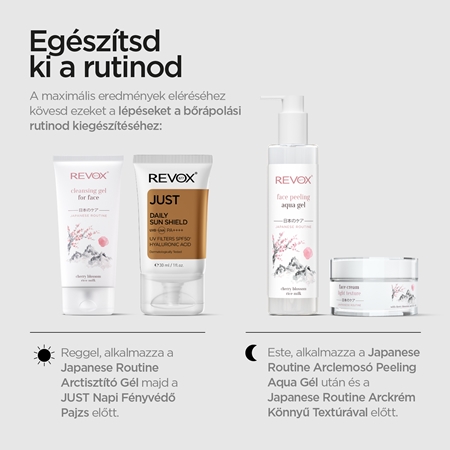 Revox B77 Japanese Routine Smoothing Face Serum kisimító arcszérum