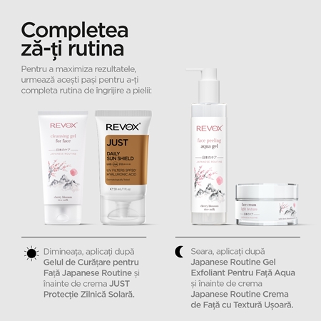 Revox B77 Japanese Routine Smoothing Face Serum ser facial pentru netezire