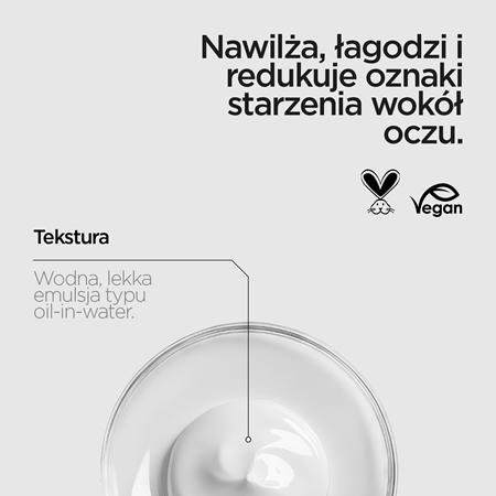 Revox B77 JUST Rose Water Avocado Oil Eye Care nawilżający fluid do okolic oczu przeciw cieniom