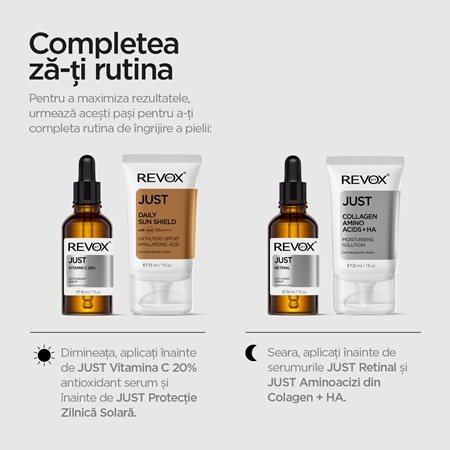 Revox B77 JUST Rose Water Avocado Oil Eye Care fluid hidratant pentru zona din jurul ochilor impotriva cearcanelor