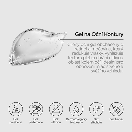 Revox B77 Retinol Eye Contour Gel protivráskový oční krém proti otokům a tmavým kruhům