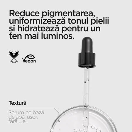 Revox B77 Just Alpha Arbutin 2% + HA ser cu efect iluminator pentru față și gât