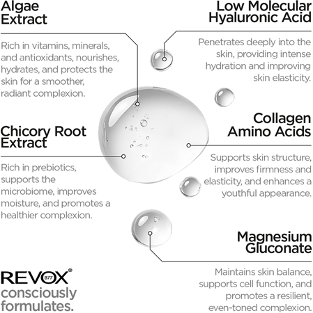 Revox B77 Just Marine Collagen + HA хидратиращ серум на лицето и шията