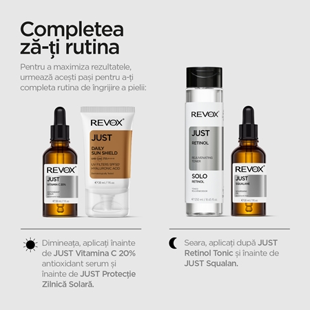 Revox B77 JUST Marine Collagen + HA ser hidratant pentru față și gât