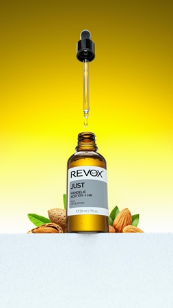 Revox B77 JUST Mandelic Acid 10% + HA kisimító szérum mandula savval