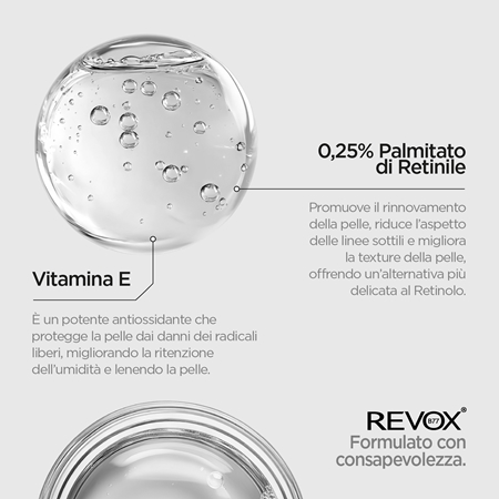Revox B77 JUST Retinol In Squalane siero antirughe al retinolo per viso e collo